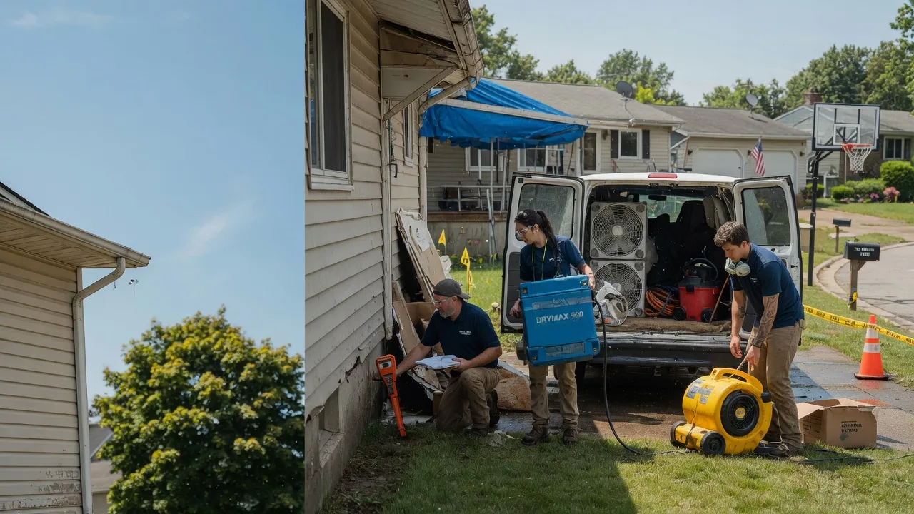 Ceiling Leak Cleanup in Hewlett, NY near me